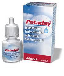 Eye inflammation steroid drops
