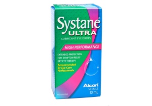 Systane makes excellent artifical tears to soothe dry eyes